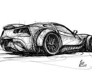 The Anatomy of Velocity, 29.7 × 42 cm (A3), ink on paper, 2026